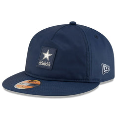 Dallas Cowboys New Era 2025 Sideline Retro Crown 59FIFTY Fitted Hat - Navy Hats