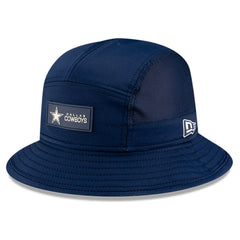 Dallas Cowboys New Era 2025 Sideline Bucket Hat - Navy Hats