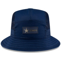 Dallas Cowboys New Era 2025 Sideline Bucket Hat - Navy Hats
