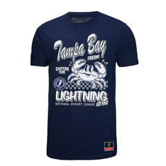Tampa Bay Lightning Mitchell & Ness Local Food T-Shirt - Navy | US 202629811