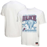 Colorado Avalanche Mitchell & Ness Local Food T-Shirt - White | US 202629822