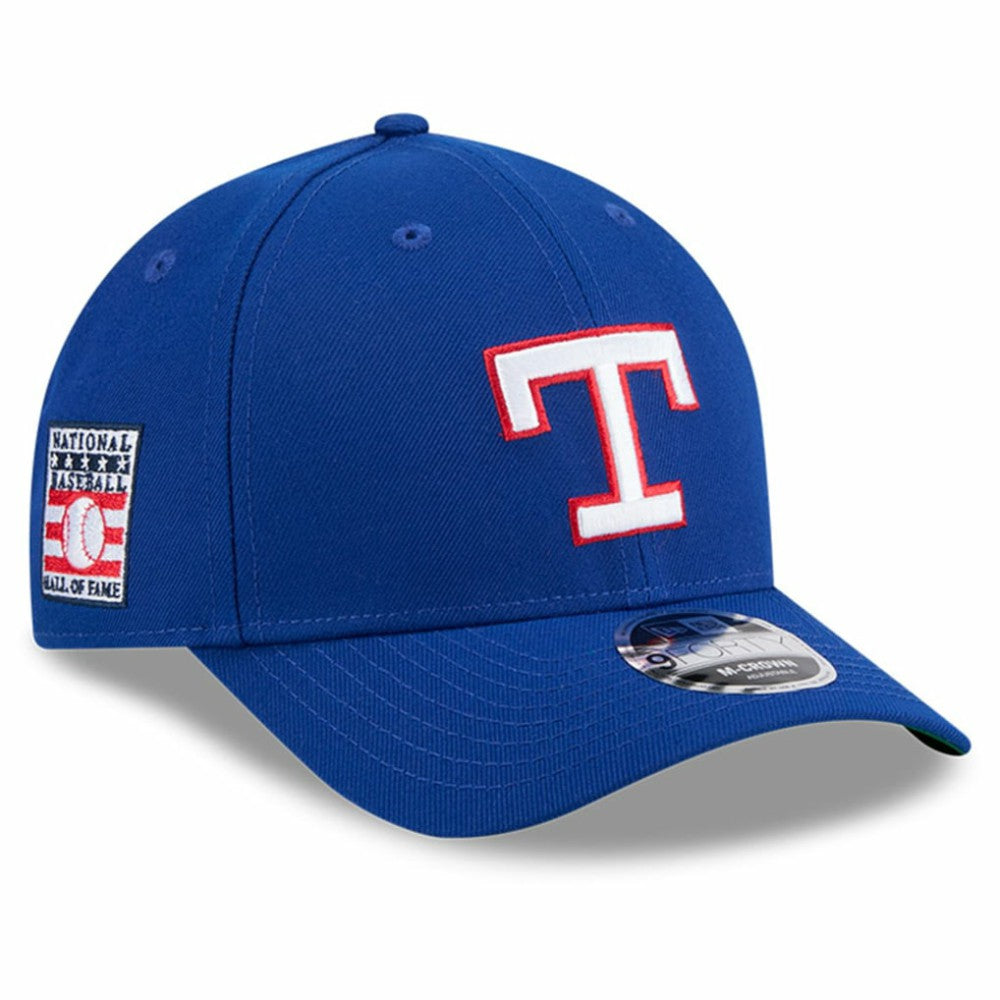 Texas Rangers New Era Baseball Hall of Fame 9FORTY M-Crown Adjustable Hat - Royal Hats