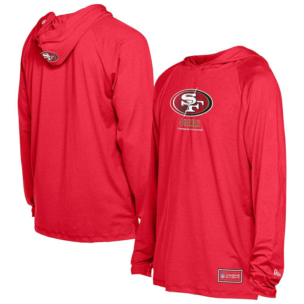 San Francisco 49ers New Era Functional Fandom Hoodie - Scarlet Hoodies