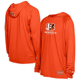 Cincinnati Bengals New Era Functional Fandom Hoodie - Orange Hoodies