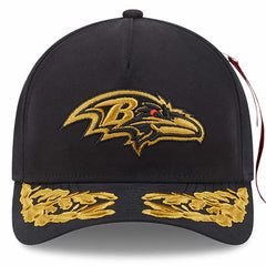Baltimore Ravens New Era x Alpha Industries A-Frame 9FORTY Adjustable Hat - Black Hats