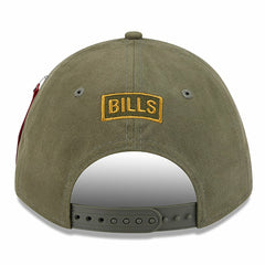 Buffalo Bills New Era x Alpha Industries A-Frame 9FORTY Adjustable Hat - Olive Hats