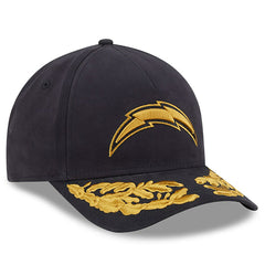 Los Angeles Chargers New Era x Alpha Industries A-Frame 9FORTY Adjustable Hat - Black Hats