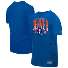 Denver Broncos New Era Combine Authentic Training Throwback T-Shirt - Royal T-shirts
