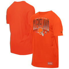 Cleveland Browns New Era Combine Authentic Training Throwback T-Shirt - Orange T-shirts