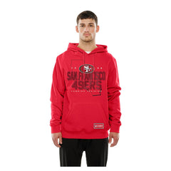 San Francisco 49ers New Era Combine Authentic Local State Throwback Hoodie - Scarlet Hoodies
