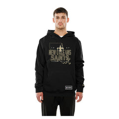 New Orleans Saints New Era Combine Authentic Local State Hoodie - Black Hoodies