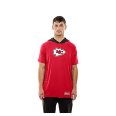 Kansas City Chiefs New Era Combine Authentic Hooded Raglan Short-Sleeve T-Shirt - Red T-shirts