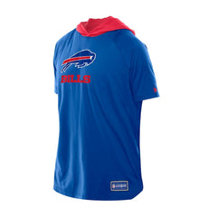 Buffalo Bills New Era Combine Authentic Hooded Raglan Short-Sleeve T-Shirt - Royal T-shirts