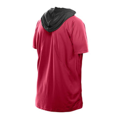 Arizona Cardinals New Era Combine Authentic Hooded Raglan Short-Sleeve T-Shirt - Cardinal T-shirts