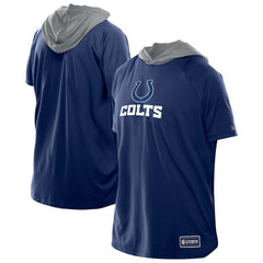 Indianapolis Colts New Era Combine Authentic Hooded Raglan Short-Sleeve T-Shirt - Royal T-shirts
