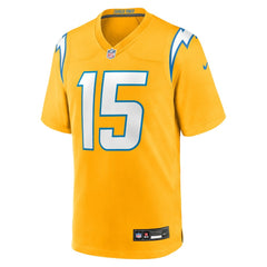 Ladd McConkey Los Angeles Chargers Alternate Charger Power Game Player Jersey - Gold Jerseys