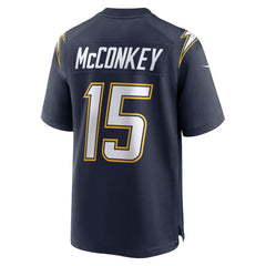 Ladd McConkey Los Angeles Chargers Alternate Super Chargers Game Player Jersey - Navy Jerseys