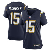 Ladd McConkey Los Angeles Chargers Women's Alternate Super Chargers Game Jersey - Navy Jerseys