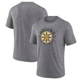 Boston Bruins Centennial Rewind Tri-Blend T-Shirt - Heather Gray | US 202633192