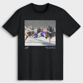 Josh Allen Buffalo Bills NFL Flash Features Week 13 T-Shirt - Black T-shirts