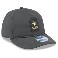 New Orleans Saints New Era 2025 Sideline Cold Weather Retro Crown 59FIFTY Fitted Hat - Charcoal Hats