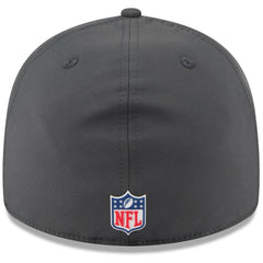 Miami Dolphins New Era 2025 Sideline Cold Weather Retro Crown 59FIFTY Fitted Hat - Charcoal Hats