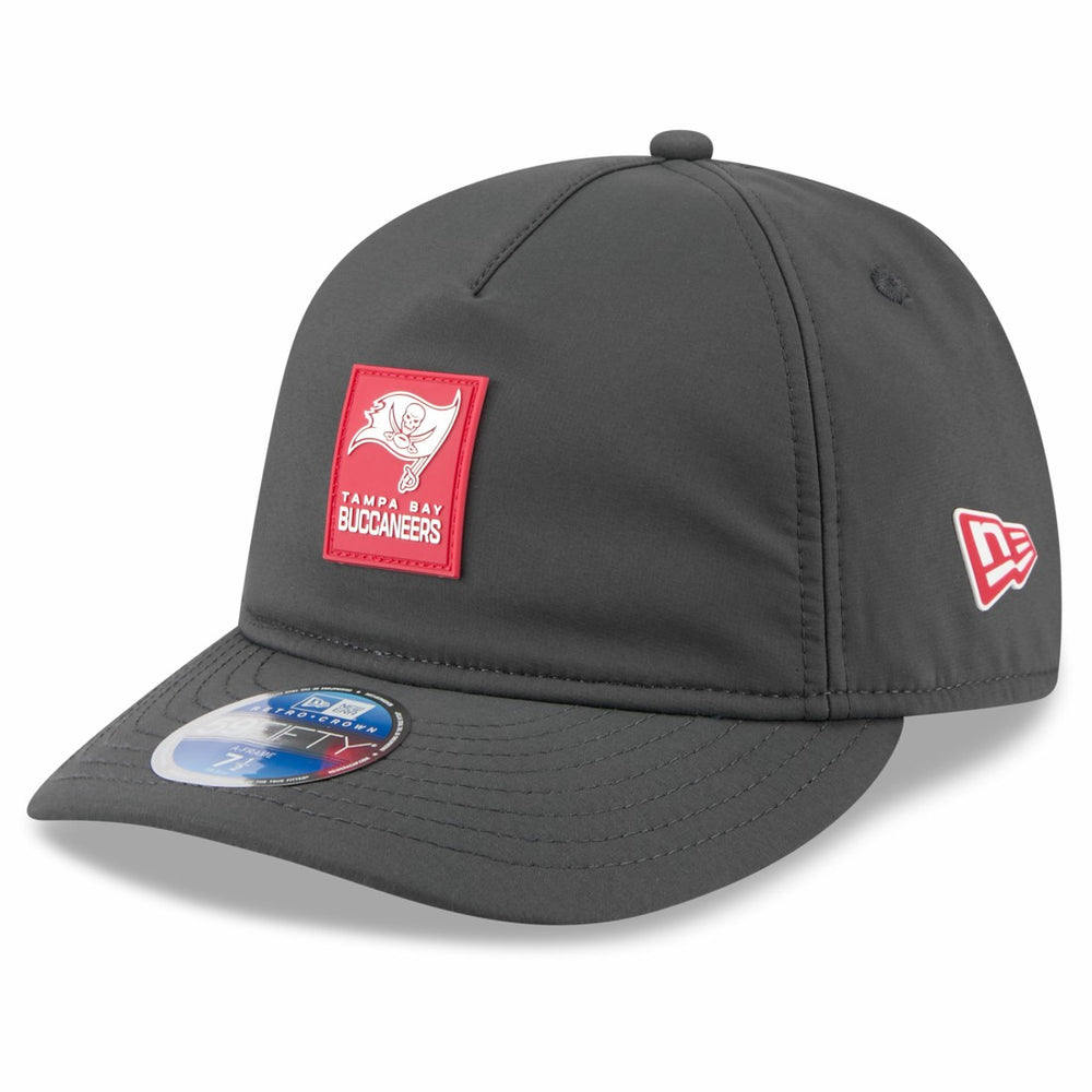 Tampa Bay Buccaneers New Era 2025 Sideline Cold Weather Retro Crown 59FIFTY Fitted Hat - Charcoal Hats