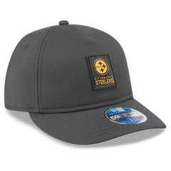 Pittsburgh Steelers New Era 2025 Sideline Cold Weather Retro Crown 59FIFTY Fitted Hat - Charcoal Hats