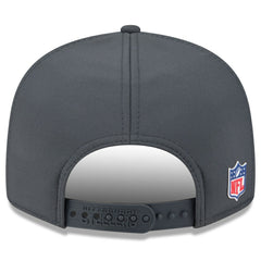 Pittsburgh Steelers New Era 2025 Sideline Cold Weather Split Panel 9FIFTY Snapback Hat - Charcoal Hats
