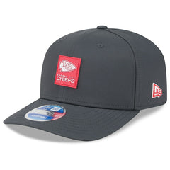 Kansas City Chiefs New Era 2025 Sideline Cold Weather 9SEVENTY Adjustable Hat - Charcoal Hats
