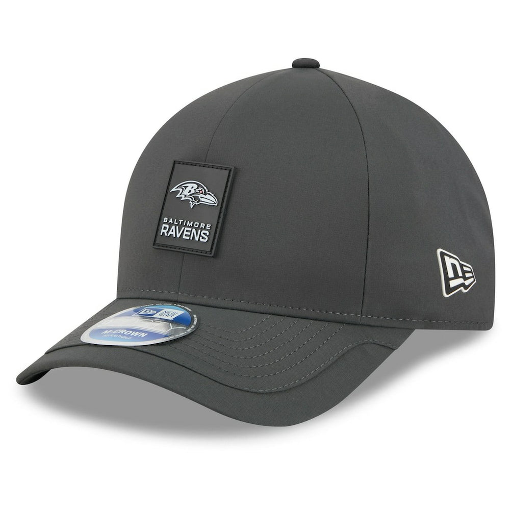Baltimore Ravens New Era 2025 Sideline Cold Weather 9FORTY M-Crown Adjustable Hat - Charcoal Hats