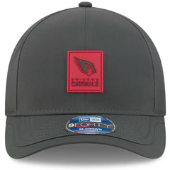 Arizona Cardinals New Era 2025 Sideline Cold Weather 9FORTY M-Crown Adjustable Hat - Charcoal Hats
