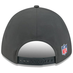 New Orleans Saints New Era 2025 Sideline Cold Weather 9FORTY M-Crown Adjustable Hat - Charcoal Hats