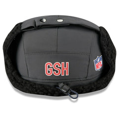 Chicago Bears New Era 2025 Sideline Cold Weather Runner Dog Ear Adjustable Hat - Charcoal Hats