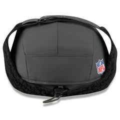 Cleveland Browns New Era 2025 Sideline Cold Weather Runner Dog Ear Adjustable Hat - Charcoal Hats