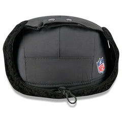 New Orleans Saints New Era 2025 Sideline Cold Weather Runner Dog Ear Adjustable Hat - Charcoal Hats
