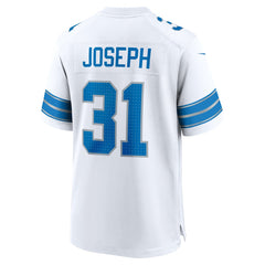 Kerby Joseph Detroit Lions Game Jersey - White Jerseys