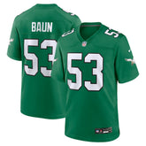 Zack Baun Philadelphia Eagles Alternate Game Jersey - Kelly Green Jerseys