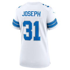 Kerby Joseph Detroit Lions Women's Game Jersey - White Jerseys