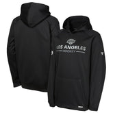 Los Angeles Kings Fanatics Youth Authentic Pro Rink Raglan Hoodie - Black | US 202634964