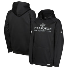 Los Angeles Kings Fanatics Youth Authentic Pro Rink Raglan Hoodie - Black | US 202634964
