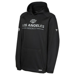 Los Angeles Kings Fanatics Youth Authentic Pro Rink Raglan Hoodie - Black | US 202634964