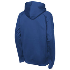 Vancouver Canucks Fanatics Youth Authentic Pro Rink Raglan Hoodie - Blue | US 202634991