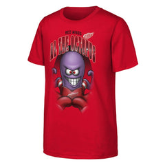 Detroit Red Wings Outerstuff Youth Mascot Highlight T-Shirt - Red | US 202635085