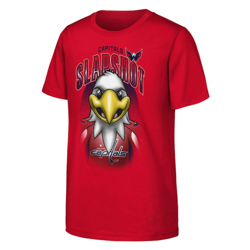 Washington Capitals Outerstuff Youth Mascot Highlight T-Shirt - Red | US 202635089