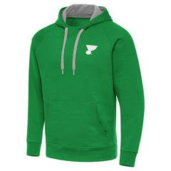 St. Louis Blues Antigua St. Patrick's Day Victory Pullover Hoodie - Kelly Green | US 202635220