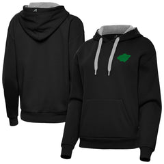 Minnesota Wild Antigua Women's St. Patrick's Day Victory Pullover Hoodie - Black | US 202635225