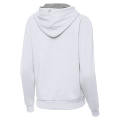 New York Rangers Antigua Women's St. Patrick's Day Victory Pullover Hoodie - White | US 202635227