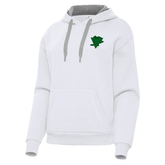 Pittsburgh Penguins Antigua Women's St. Patrick's Day Victory Pullover Hoodie - White | US 202635233
