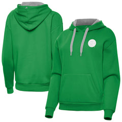 Boston Bruins Antigua Women's St. Patrick's Day Victory Pullover Hoodie - Kelly Green | US 202635242
